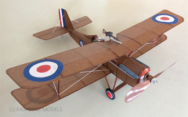kit LC63 Royal Aircraft Factory SE5 (LASER CUT)